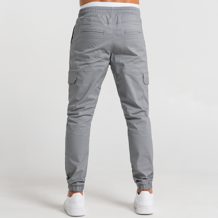 Rivero Cargo Pants - Light Grey