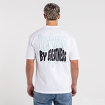 Aguirre T-Shirt - White/Aqua